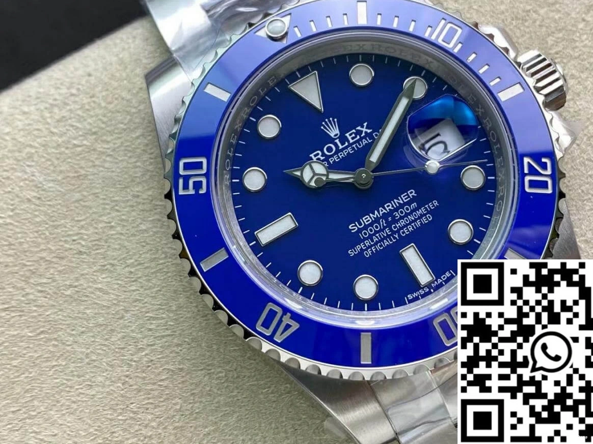 Blue Dial 116619LB-97209 Rolex Submariner VS Factory 0128